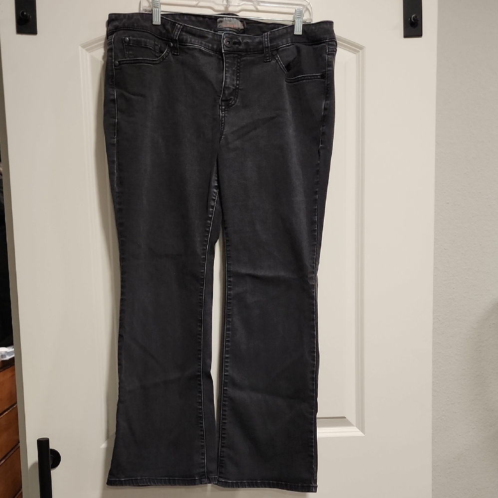 Torrid Black Bootcut Jeans Classic Style